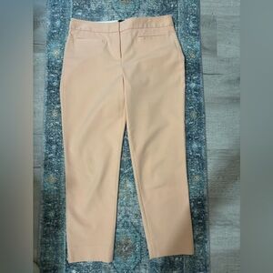 Talbots peach colored dress pants